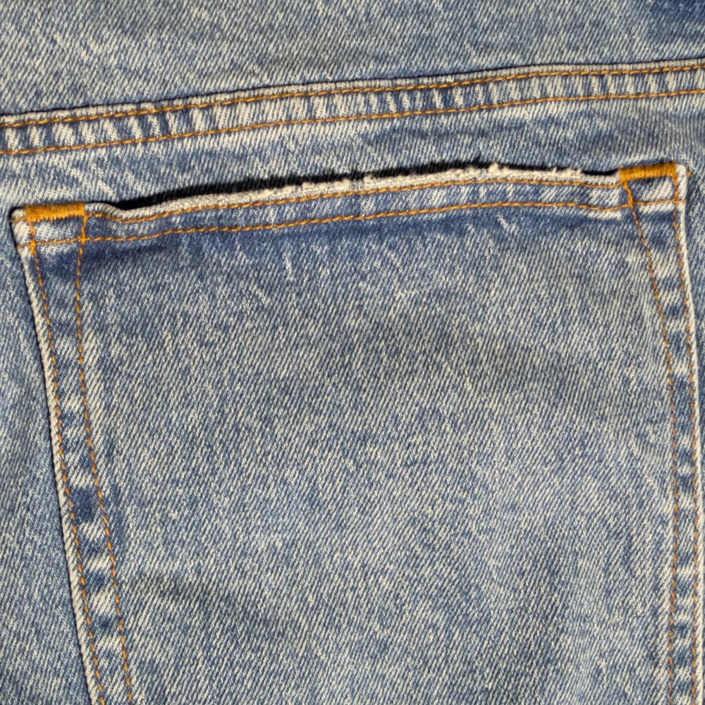 Abercrombie & Fitch The Straight Mid Rise Jeans Women's Size 35 / 20S Blue - Picture 14 of 15